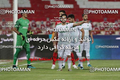 1682178, Tehran, Iran, لیگ برتر فوتبال ایران، Persian Gulf Cup، Week 27، Second Leg، Persepolis 2 v 0 Aluminium Arak on 2021/07/10 at Azadi Stadium