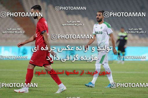 1682266, Tehran, Iran, لیگ برتر فوتبال ایران، Persian Gulf Cup، Week 27، Second Leg، Persepolis 2 v 0 Aluminium Arak on 2021/07/10 at Azadi Stadium