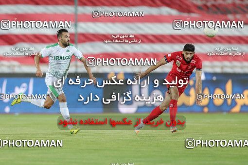 1682291, Tehran, Iran, لیگ برتر فوتبال ایران، Persian Gulf Cup، Week 27، Second Leg، Persepolis 2 v 0 Aluminium Arak on 2021/07/10 at Azadi Stadium