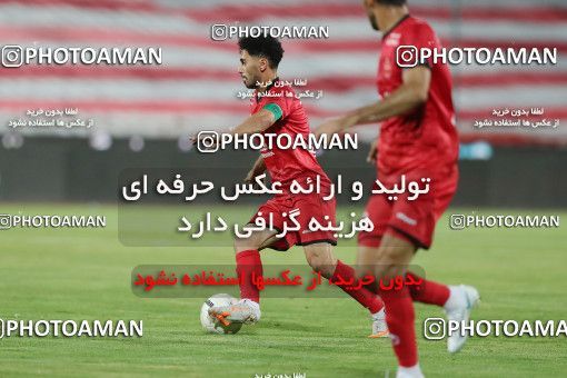 1682246, Tehran, Iran, لیگ برتر فوتبال ایران، Persian Gulf Cup، Week 27، Second Leg، Persepolis 2 v 0 Aluminium Arak on 2021/07/10 at Azadi Stadium