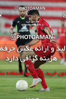 1682312, Tehran, Iran, لیگ برتر فوتبال ایران، Persian Gulf Cup، Week 27، Second Leg، Persepolis 2 v 0 Aluminium Arak on 2021/07/10 at Azadi Stadium