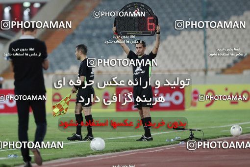 1682300, Tehran, Iran, لیگ برتر فوتبال ایران، Persian Gulf Cup، Week 27، Second Leg، Persepolis 2 v 0 Aluminium Arak on 2021/07/10 at Azadi Stadium