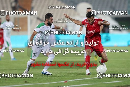 1682186, Tehran, Iran, لیگ برتر فوتبال ایران، Persian Gulf Cup، Week 27، Second Leg، Persepolis 2 v 0 Aluminium Arak on 2021/07/10 at Azadi Stadium