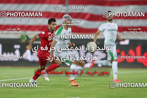 1682202, Tehran, Iran, لیگ برتر فوتبال ایران، Persian Gulf Cup، Week 27، Second Leg، Persepolis 2 v 0 Aluminium Arak on 2021/07/10 at Azadi Stadium