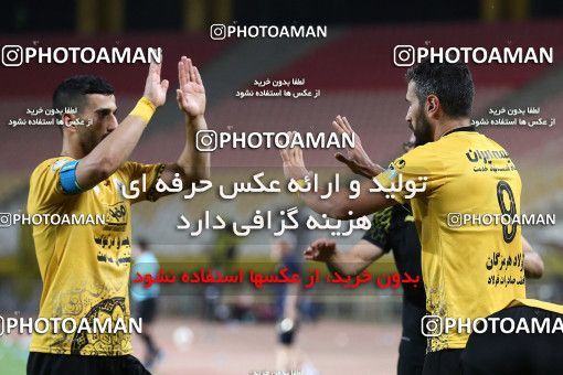 1681636, Isfahan, Iran, لیگ برتر فوتبال ایران، Persian Gulf Cup، Week 27، Second Leg، Sepahan 4 v 1 Sanat Naft Abadan on 2021/07/10 at Naghsh-e Jahan Stadium