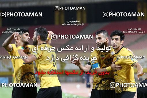 1681635, Isfahan, Iran, لیگ برتر فوتبال ایران، Persian Gulf Cup، Week 27، Second Leg، Sepahan 4 v 1 Sanat Naft Abadan on 2021/07/10 at Naghsh-e Jahan Stadium