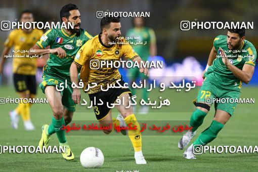 1681631, Isfahan, Iran, لیگ برتر فوتبال ایران، Persian Gulf Cup، Week 27، Second Leg، Sepahan 4 v 1 Sanat Naft Abadan on 2021/07/10 at Naghsh-e Jahan Stadium