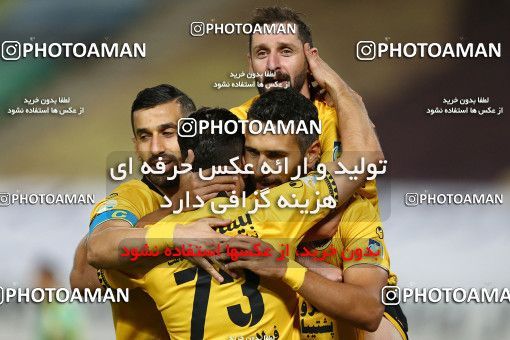 1681759, Isfahan, Iran, لیگ برتر فوتبال ایران، Persian Gulf Cup، Week 27، Second Leg، Sepahan 4 v 1 Sanat Naft Abadan on 2021/07/10 at Naghsh-e Jahan Stadium