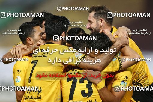 1681722, Isfahan, Iran, لیگ برتر فوتبال ایران، Persian Gulf Cup، Week 27، Second Leg، Sepahan 4 v 1 Sanat Naft Abadan on 2021/07/10 at Naghsh-e Jahan Stadium