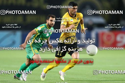 1681781, Isfahan, Iran, لیگ برتر فوتبال ایران، Persian Gulf Cup، Week 27، Second Leg، Sepahan 4 v 1 Sanat Naft Abadan on 2021/07/10 at Naghsh-e Jahan Stadium