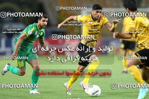 1681765, Isfahan, Iran, لیگ برتر فوتبال ایران، Persian Gulf Cup، Week 27، Second Leg، Sepahan 4 v 1 Sanat Naft Abadan on 2021/07/10 at Naghsh-e Jahan Stadium