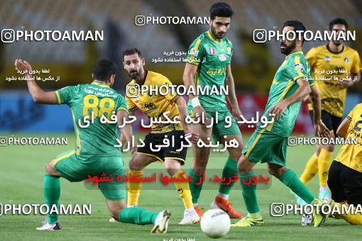 1681782, Isfahan, Iran, لیگ برتر فوتبال ایران، Persian Gulf Cup، Week 27، Second Leg، Sepahan 4 v 1 Sanat Naft Abadan on 2021/07/10 at Naghsh-e Jahan Stadium