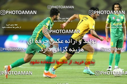1681857, Isfahan, Iran, لیگ برتر فوتبال ایران، Persian Gulf Cup، Week 27، Second Leg، Sepahan 4 v 1 Sanat Naft Abadan on 2021/07/10 at Naghsh-e Jahan Stadium