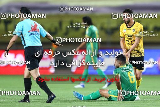 1681822, Isfahan, Iran, لیگ برتر فوتبال ایران، Persian Gulf Cup، Week 27، Second Leg، Sepahan 4 v 1 Sanat Naft Abadan on 2021/07/10 at Naghsh-e Jahan Stadium