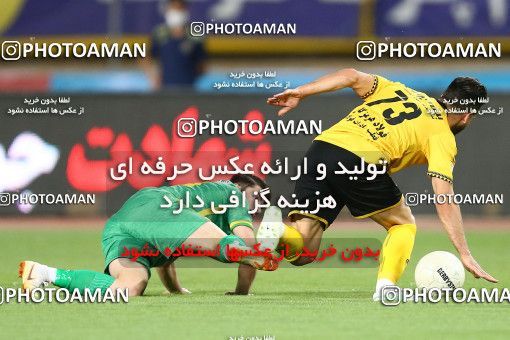 1681854, Isfahan, Iran, لیگ برتر فوتبال ایران، Persian Gulf Cup، Week 27، Second Leg، Sepahan 4 v 1 Sanat Naft Abadan on 2021/07/10 at Naghsh-e Jahan Stadium