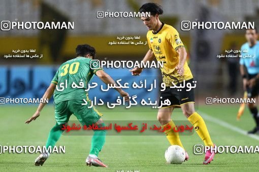 1681971, Isfahan, Iran, لیگ برتر فوتبال ایران، Persian Gulf Cup، Week 27، Second Leg، Sepahan 4 v 1 Sanat Naft Abadan on 2021/07/10 at Naghsh-e Jahan Stadium