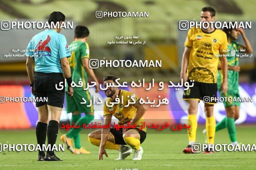 1682072, Isfahan, Iran, لیگ برتر فوتبال ایران، Persian Gulf Cup، Week 27، Second Leg، Sepahan 4 v 1 Sanat Naft Abadan on 2021/07/10 at Naghsh-e Jahan Stadium