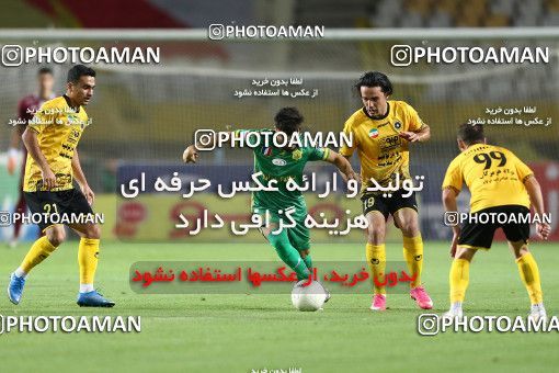 1682098, Isfahan, Iran, لیگ برتر فوتبال ایران، Persian Gulf Cup، Week 27، Second Leg، Sepahan 4 v 1 Sanat Naft Abadan on 2021/07/10 at Naghsh-e Jahan Stadium