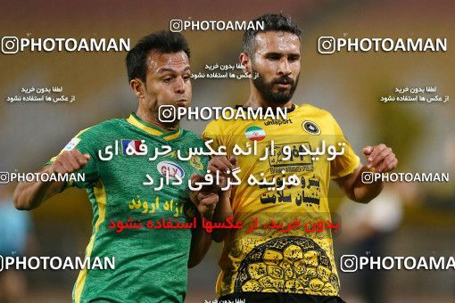 1682082, Isfahan, Iran, لیگ برتر فوتبال ایران، Persian Gulf Cup، Week 27، Second Leg، Sepahan 4 v 1 Sanat Naft Abadan on 2021/07/10 at Naghsh-e Jahan Stadium