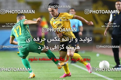 1682521, Isfahan, Iran, لیگ برتر فوتبال ایران، Persian Gulf Cup، Week 27، Second Leg، Sepahan 4 v 1 Sanat Naft Abadan on 2021/07/10 at Naghsh-e Jahan Stadium