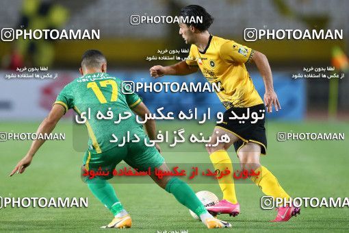 1682460, Isfahan, Iran, لیگ برتر فوتبال ایران، Persian Gulf Cup، Week 27، Second Leg، Sepahan 4 v 1 Sanat Naft Abadan on 2021/07/10 at Naghsh-e Jahan Stadium