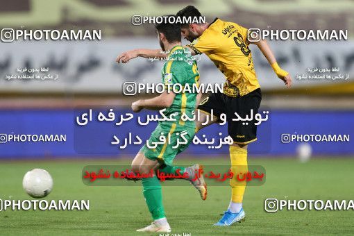 1682479, Isfahan, Iran, لیگ برتر فوتبال ایران، Persian Gulf Cup، Week 27، Second Leg، Sepahan 4 v 1 Sanat Naft Abadan on 2021/07/10 at Naghsh-e Jahan Stadium