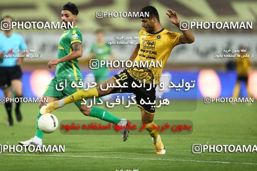 1682127, Isfahan, Iran, لیگ برتر فوتبال ایران، Persian Gulf Cup، Week 27، Second Leg، Sepahan 4 v 1 Sanat Naft Abadan on 2021/07/10 at Naghsh-e Jahan Stadium