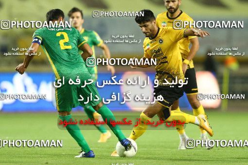 1682135, Isfahan, Iran, لیگ برتر فوتبال ایران، Persian Gulf Cup، Week 27، Second Leg، Sepahan 4 v 1 Sanat Naft Abadan on 2021/07/10 at Naghsh-e Jahan Stadium