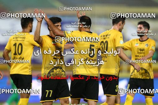1682156, Isfahan, Iran, لیگ برتر فوتبال ایران، Persian Gulf Cup، Week 27، Second Leg، Sepahan 4 v 1 Sanat Naft Abadan on 2021/07/10 at Naghsh-e Jahan Stadium