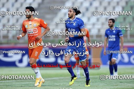 1712483, Tehran, Iran, لیگ برتر فوتبال ایران، Persian Gulf Cup، Week 27، Second Leg، Saipa 0 v 2 Esteghlal on 2021/07/10 at Shahid Dastgerdi Stadium