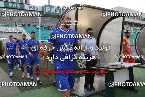 1682377, Tehran, Iran, لیگ برتر فوتبال ایران، Persian Gulf Cup، Week 27، Second Leg، Saipa 0 v 2 Esteghlal on 2021/07/10 at Shahid Dastgerdi Stadium