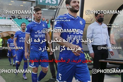 1682417, Tehran, Iran, لیگ برتر فوتبال ایران، Persian Gulf Cup، Week 27، Second Leg، Saipa 0 v 2 Esteghlal on 2021/07/10 at Shahid Dastgerdi Stadium