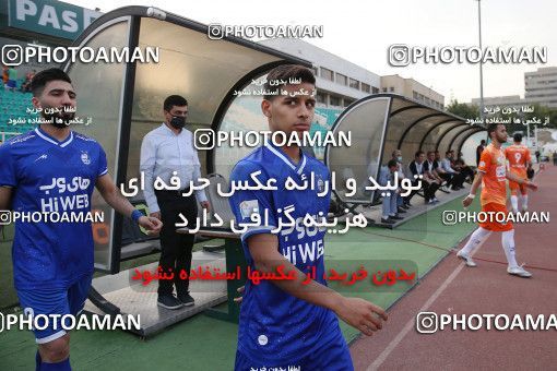 1682418, Tehran, Iran, لیگ برتر فوتبال ایران، Persian Gulf Cup، Week 27، Second Leg، Saipa 0 v 2 Esteghlal on 2021/07/10 at Shahid Dastgerdi Stadium