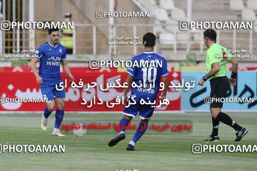 1682451, Tehran, Iran, لیگ برتر فوتبال ایران، Persian Gulf Cup، Week 27، Second Leg، Saipa 0 v 2 Esteghlal on 2021/07/10 at Shahid Dastgerdi Stadium