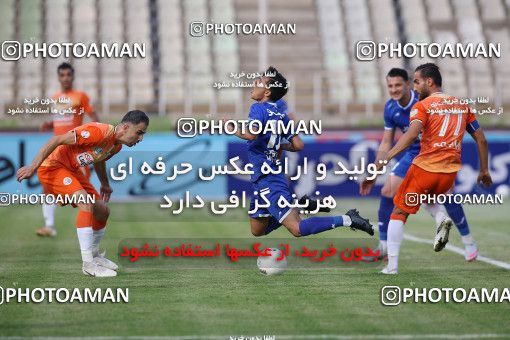 1682374, Tehran, Iran, لیگ برتر فوتبال ایران، Persian Gulf Cup، Week 27، Second Leg، Saipa 0 v 2 Esteghlal on 2021/07/10 at Shahid Dastgerdi Stadium