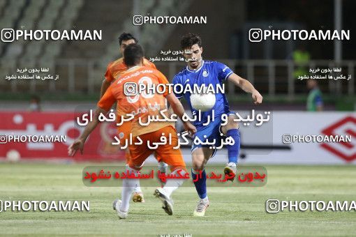 1682381, Tehran, Iran, لیگ برتر فوتبال ایران، Persian Gulf Cup، Week 27، Second Leg، Saipa 0 v 2 Esteghlal on 2021/07/10 at Shahid Dastgerdi Stadium