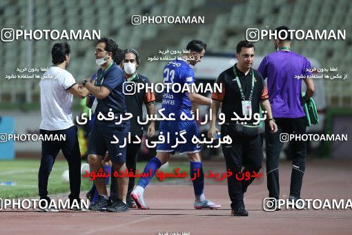 1682390, Tehran, Iran, لیگ برتر فوتبال ایران، Persian Gulf Cup، Week 27، Second Leg، Saipa 0 v 2 Esteghlal on 2021/07/10 at Shahid Dastgerdi Stadium