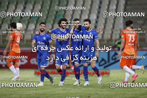 1682372, Tehran, Iran, لیگ برتر فوتبال ایران، Persian Gulf Cup، Week 27، Second Leg، Saipa 0 v 2 Esteghlal on 2021/07/10 at Shahid Dastgerdi Stadium