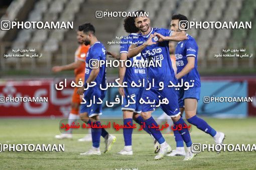 1682389, Tehran, Iran, لیگ برتر فوتبال ایران، Persian Gulf Cup، Week 27، Second Leg، Saipa 0 v 2 Esteghlal on 2021/07/10 at Shahid Dastgerdi Stadium