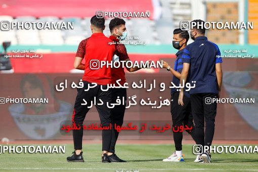 1687123, Tehran, Iran, 2020–21 Iranian Hazfi Cup, Eighth final, Khorramshahr Cup, Persepolis (3) 0 v 0 (4) Esteghlal on 2021/07/15 at Azadi Stadium
