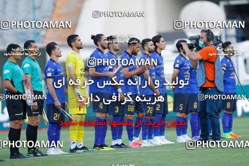 1687128, Tehran, Iran, 2020–21 Iranian Hazfi Cup, Eighth final, Khorramshahr Cup, Persepolis (3) 0 v 0 (4) Esteghlal on 2021/07/15 at Azadi Stadium