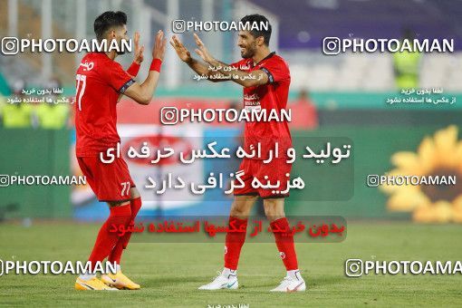 1687414, Tehran, Iran, 2020–21 Iranian Hazfi Cup, Eighth final, Khorramshahr Cup, Persepolis (3) 0 v 0 (4) Esteghlal on 2021/07/15 at Azadi Stadium