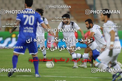 1686530, Tehran, , لیگ برتر فوتبال ایران، Persian Gulf Cup، Week 28، Second Leg، Esteghlal 1 v 0 Naft M Soleyman on 2021/07/20 at Azadi Stadium