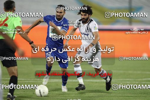 1686619, Tehran, , لیگ برتر فوتبال ایران، Persian Gulf Cup، Week 28، Second Leg، Esteghlal 1 v 0 Naft M Soleyman on 2021/07/20 at Azadi Stadium