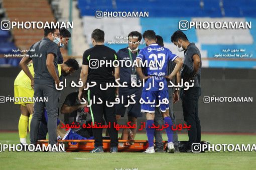 1686586, Tehran, , لیگ برتر فوتبال ایران، Persian Gulf Cup، Week 28، Second Leg، Esteghlal 1 v 0 Naft M Soleyman on 2021/07/20 at Azadi Stadium