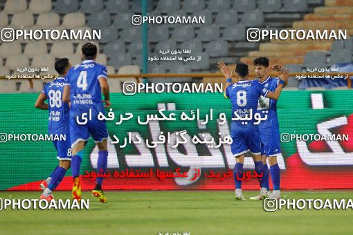 1686475, Tehran, , لیگ برتر فوتبال ایران، Persian Gulf Cup، Week 28، Second Leg، Esteghlal 1 v 0 Naft M Soleyman on 2021/07/20 at Azadi Stadium
