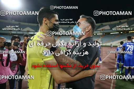 1686639, Tehran, , لیگ برتر فوتبال ایران، Persian Gulf Cup، Week 28، Second Leg، Esteghlal 1 v 0 Naft M Soleyman on 2021/07/20 at Azadi Stadium