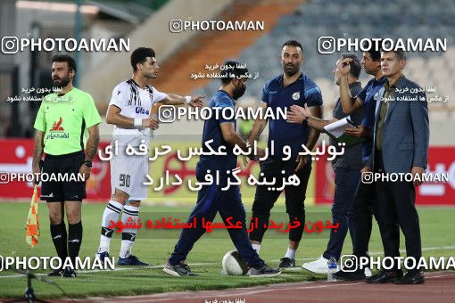 1686638, Tehran, , لیگ برتر فوتبال ایران، Persian Gulf Cup، Week 28، Second Leg، Esteghlal 1 v 0 Naft M Soleyman on 2021/07/20 at Azadi Stadium