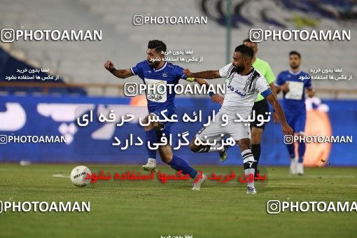 1686658, Tehran, , لیگ برتر فوتبال ایران، Persian Gulf Cup، Week 28، Second Leg، Esteghlal 1 v 0 Naft M Soleyman on 2021/07/20 at Azadi Stadium