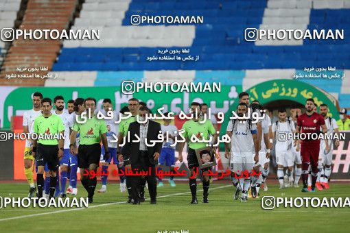 1686743, Tehran, , لیگ برتر فوتبال ایران، Persian Gulf Cup، Week 28، Second Leg، Esteghlal 1 v 0 Naft M Soleyman on 2021/07/20 at Azadi Stadium